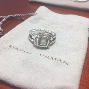 David Yurman Petit Albion Smoky Quartz & Diamonds